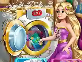 Játék Goldie Princess Laundry Day online