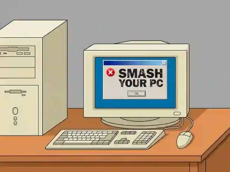 Játék Smash Your PC online