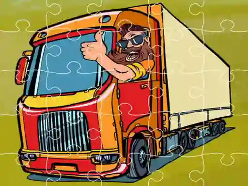 Játék Semi Trucks Jigsaw online