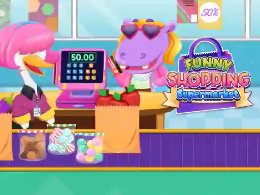 Játék Funny Shopping Supermarket online