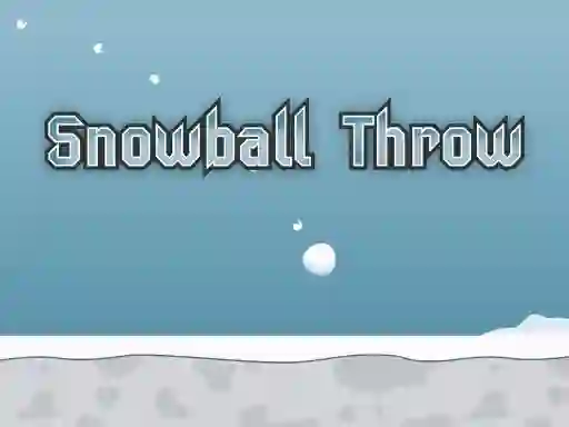 Játék Snowball Throw online
