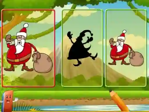 Játék Santa Shadow Match online