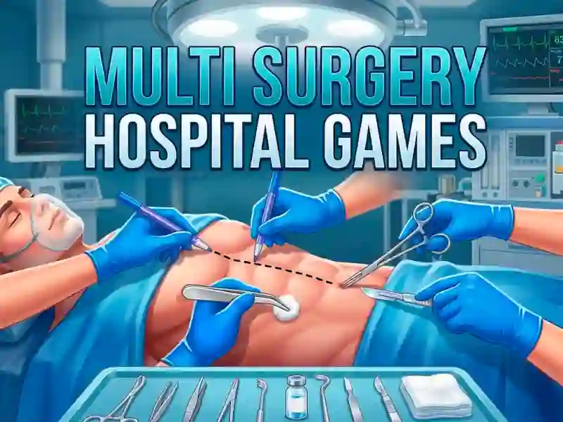 Játék Multi Surgery Hospital Games online