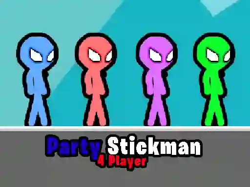 Játék Party Stickman 4 Player online