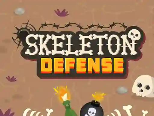 Játék Skeleton Defense online