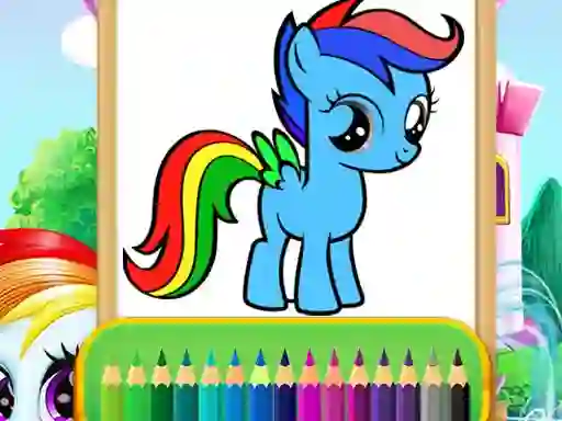 Játék Wonder Pony Coloring online