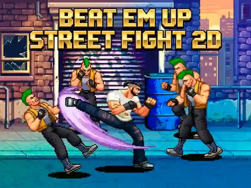 Játék Beat Em Up Street Fight 2d online