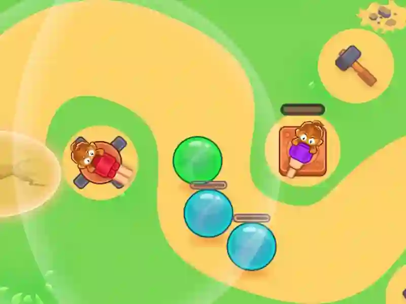 Játék Monkey Bubble Defense online