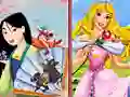 Játék Mulan And Aurora Similarities online