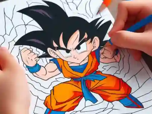 Játék Anime Coloring Book online