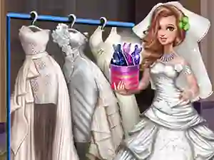 Játék Sery Wedding Dolly Dress Up online