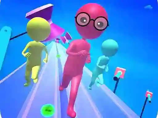 Játék Fun Run Race 3d online