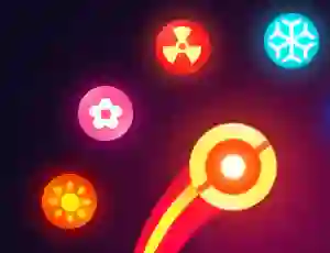 Játék Super Neon Ball online