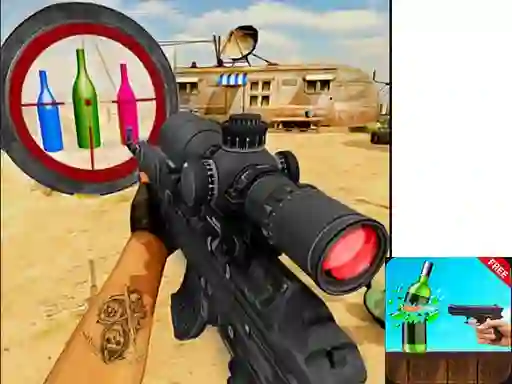 Játék Sniper Bottle Shooting online