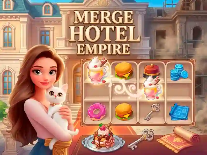 Játék Merge Hotel Empire online