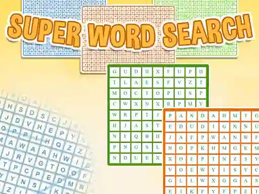 Játék Super Word Search online