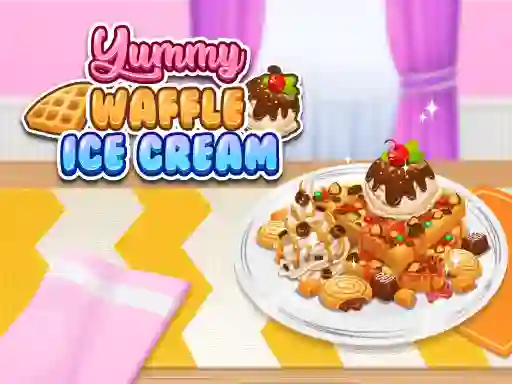 Játék Yummy Waffle Ice Cream online