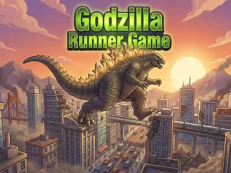 Játék Godzilla Runner Game online