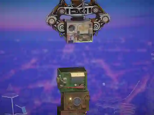 Játék Steampunk Tower Builder online