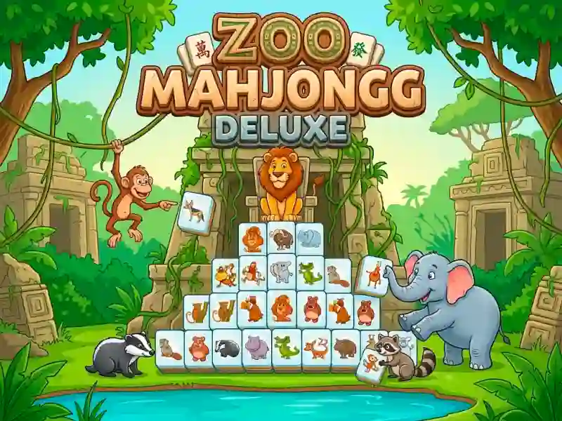 Játék Zoo Mahjongg Deluxe online