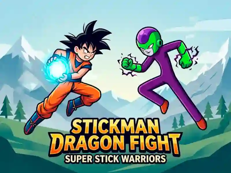 Játék Stickman Dragon Fight - Super Stick Warriors online