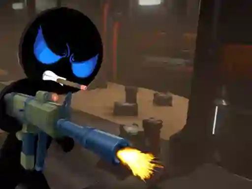 Játék Stickman Armed Assassin Cold Space online