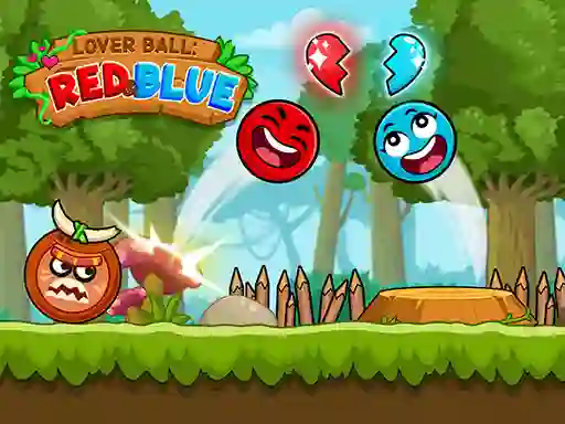 Játék Lover Ball: Red & Blue online
