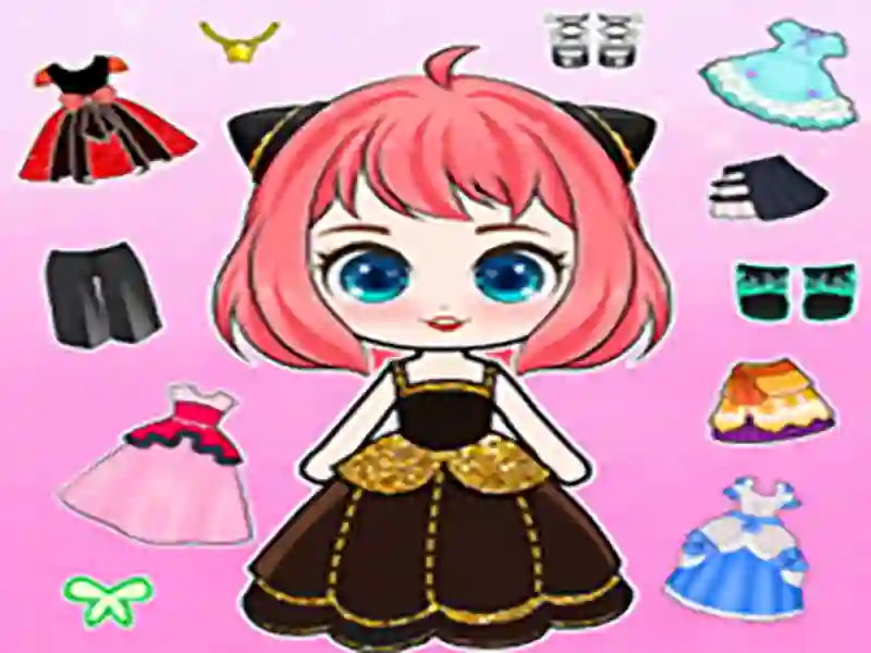 Játék Chibi Doll Dress Up DIY online
