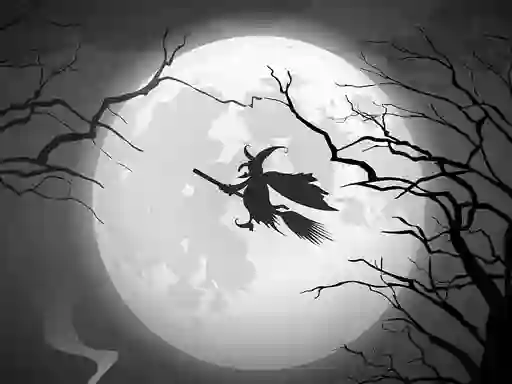 Játék The Night Of the Witches Jigsaw online
