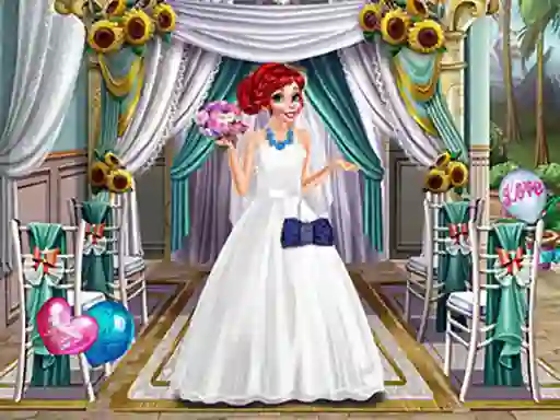 Játék Princess wedding dress online
