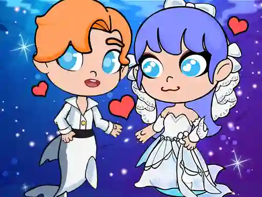 Játék Mermaid Wedding World online