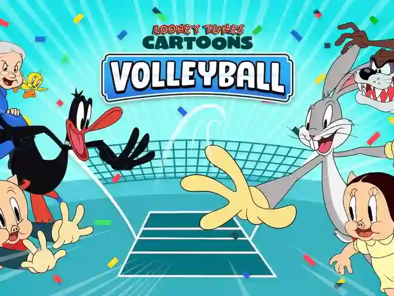 Játék Looney Tunes Cartoons Volleyball online
