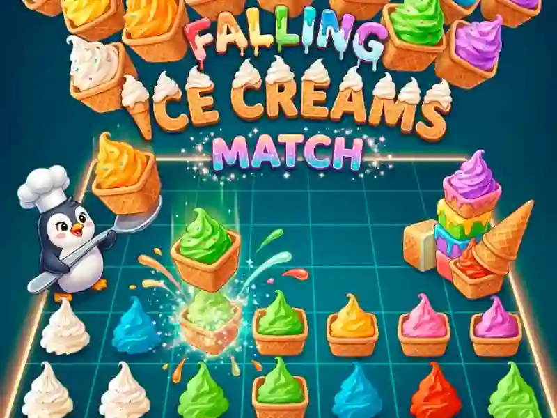 Játék Falling Ice Creams Match online