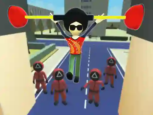 Játék Squid Fall Guy online