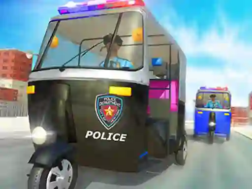 Játék Police Auto Rickshaw 2020 online