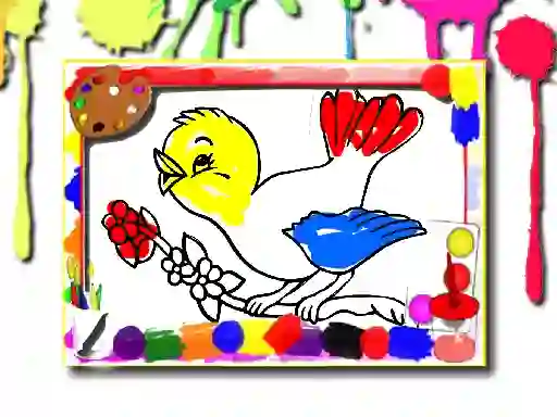 Játék Birds Coloring Book online