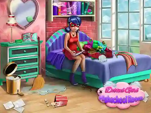 Játék Dotted Girl: Highschool room online