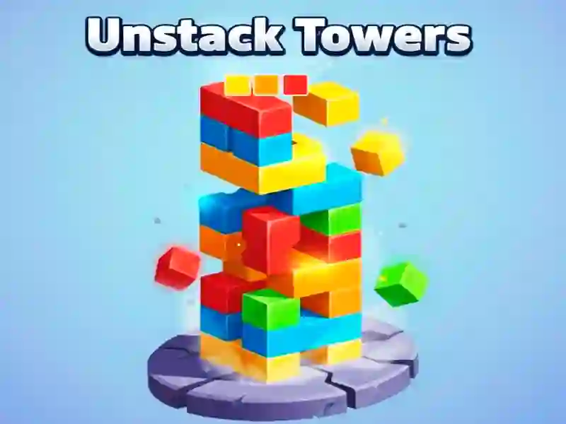 Játék Unstack Towers online
