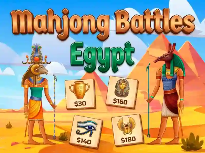 Játék Mahjong Battles Egypt online