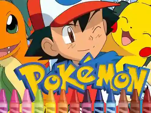 Játék Pokemon Coloring online
