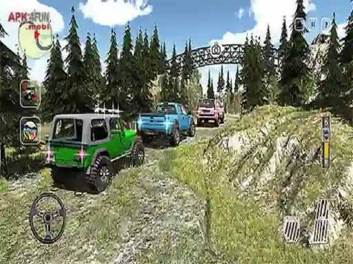 Játék Off Road Mountain Jeep Drive 2020 online
