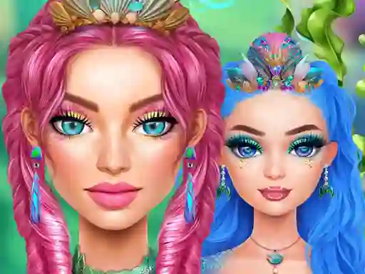 Játék Mermaidcore Makeup online