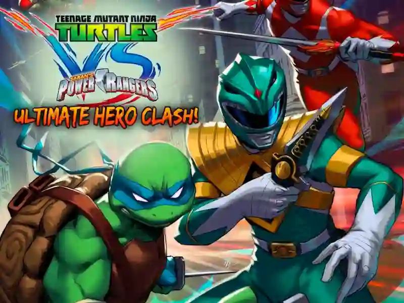 Játék Teenage Mutant Ninja Turtles VS Power Rangers: Ultimate Hero Clash online