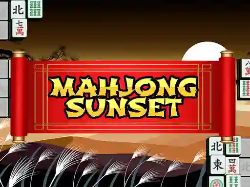 Játék Mahjong Sunset online