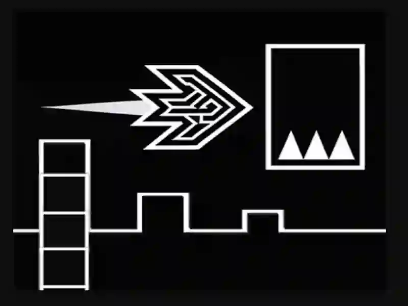 Játék Geometry Flap online
