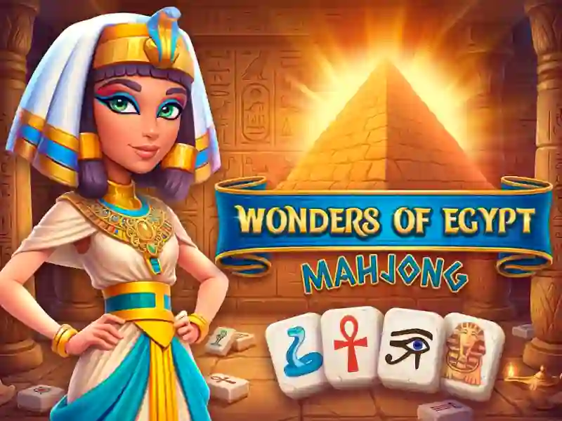 Játék Wonders of Egypt Mahjong online