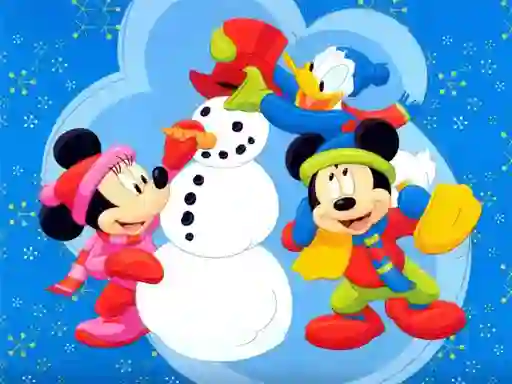 Játék Disney Christmas Jigsaw Puzzle 2 online