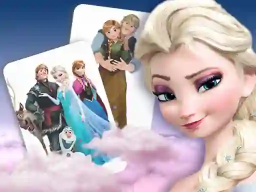 Játék Frozen Memory Card Match online