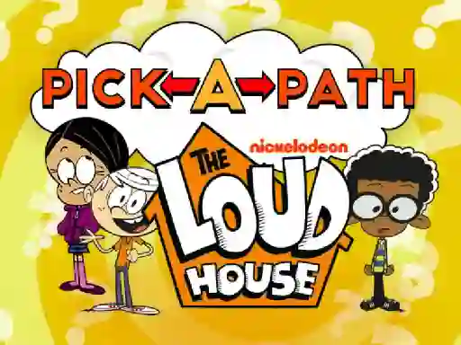Játék The Loud House Pick-a-Path online
