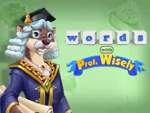 Játék Words with Prof. Wisely online